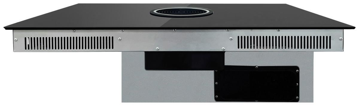 Induktionskochfeld IN4-DA-2FZA Schwarz - Schwarz, Basics, Glas (90/24,5/52cm) - PKM