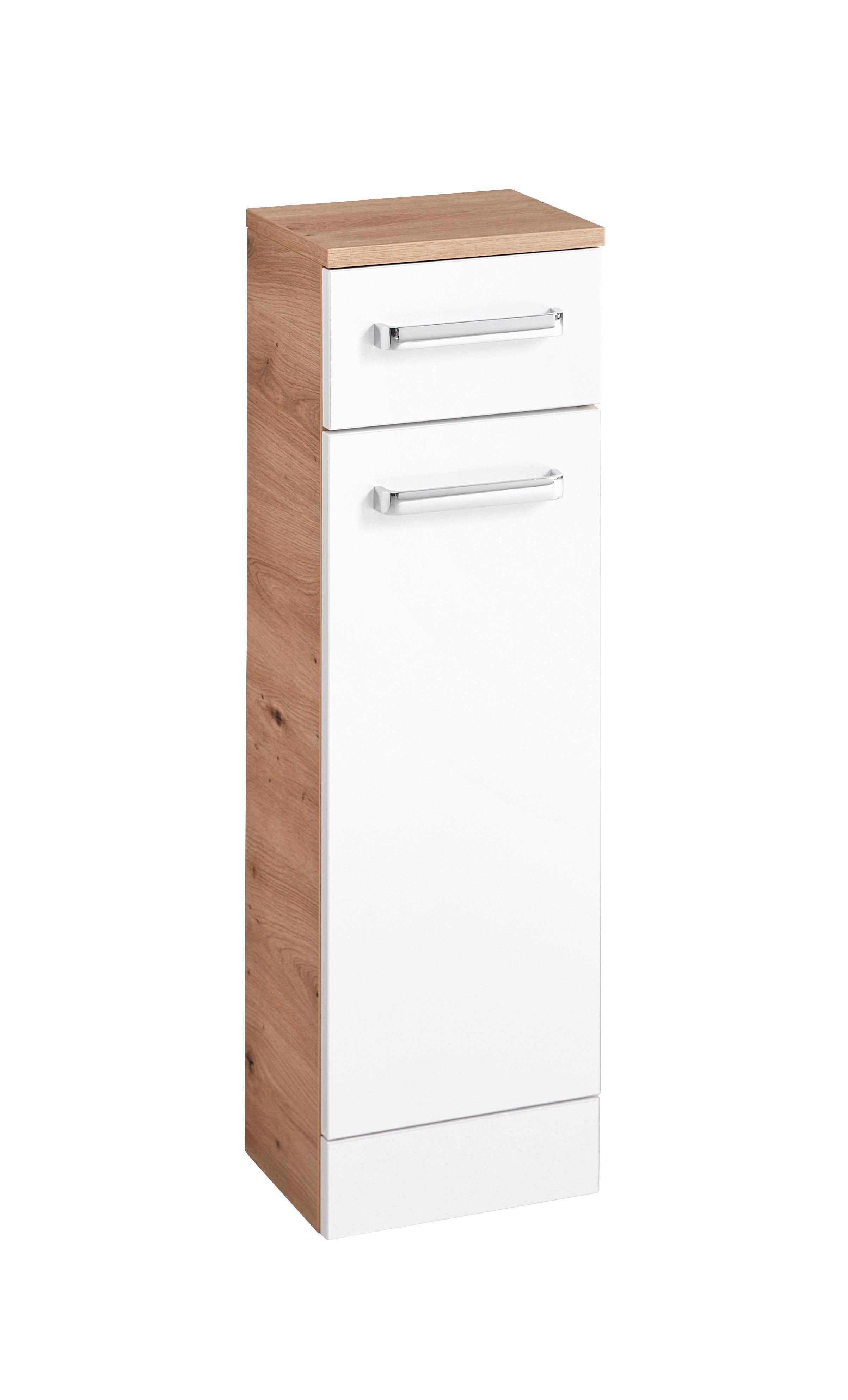 SZAFKA DOLNA XO 1200 - biały/dąb artisan, Konventionell, materiał drewnopochodny (25/82/20cm) - Xora