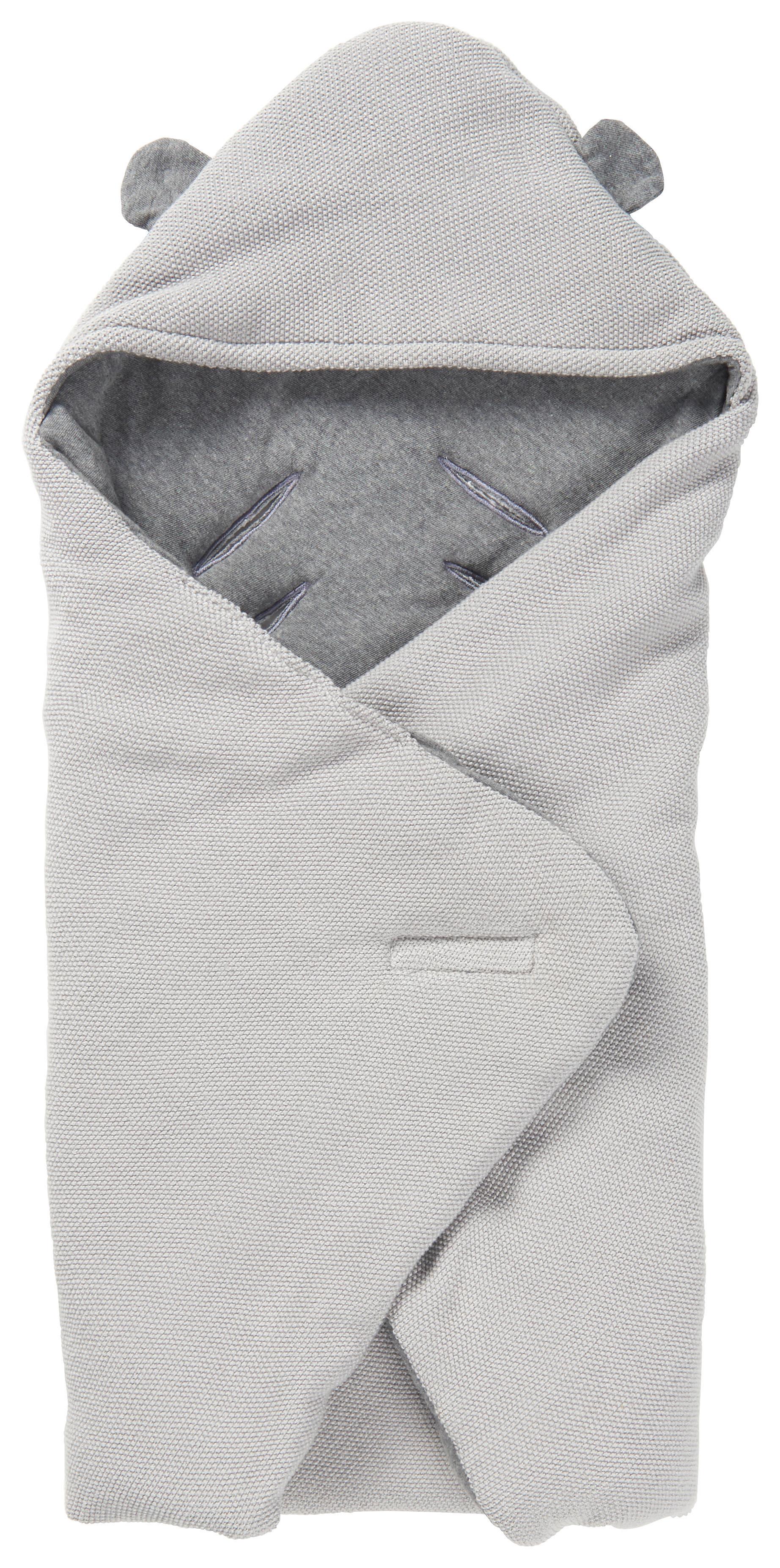 BECIK BABYSCHALENDECKE - szary, Trend, tkanina (100/110cm) - Avelia