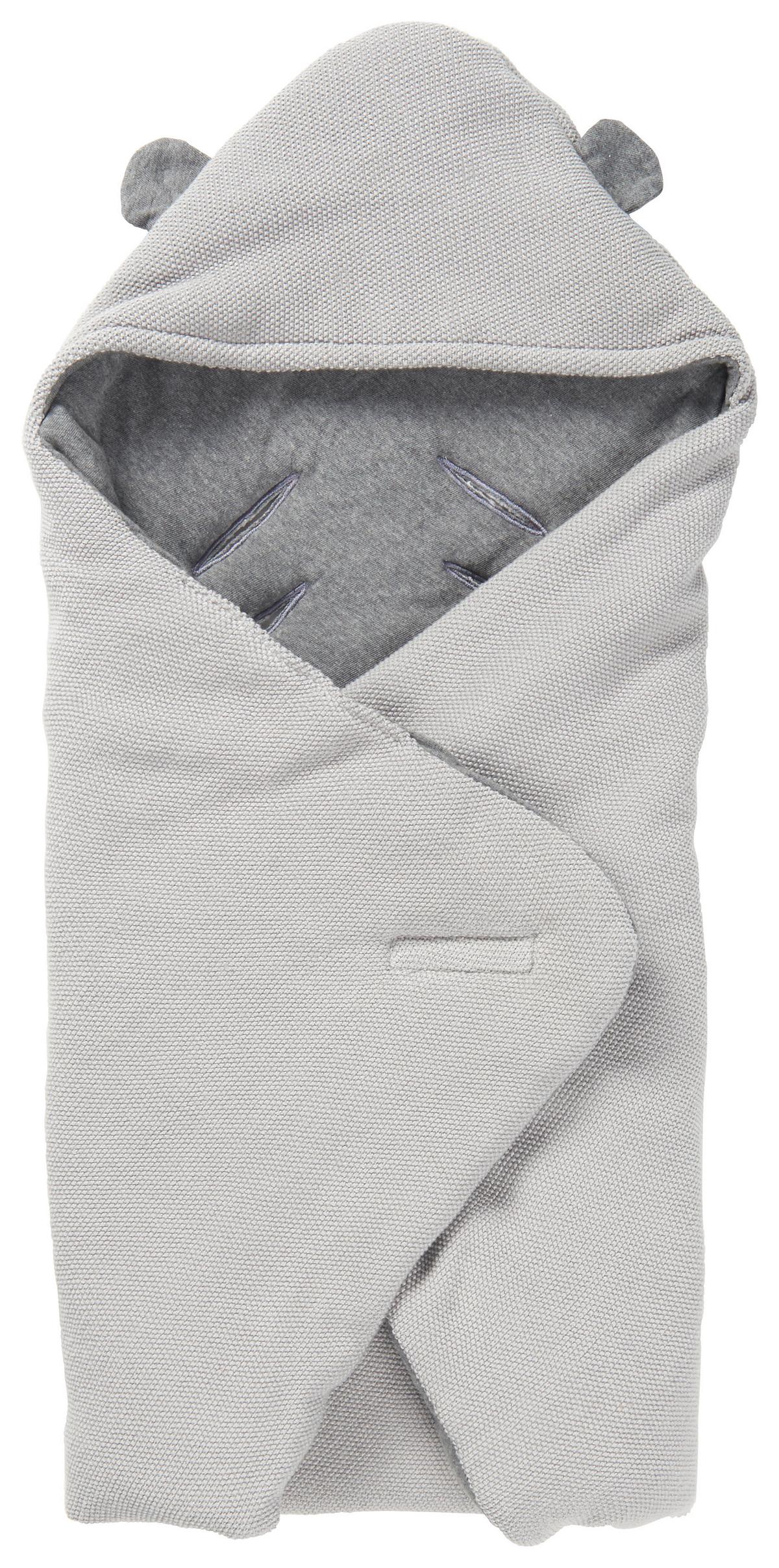 BECIK BABYSCHALENDECKE - szary, Trend, tkanina (100/110cm) - Avelia