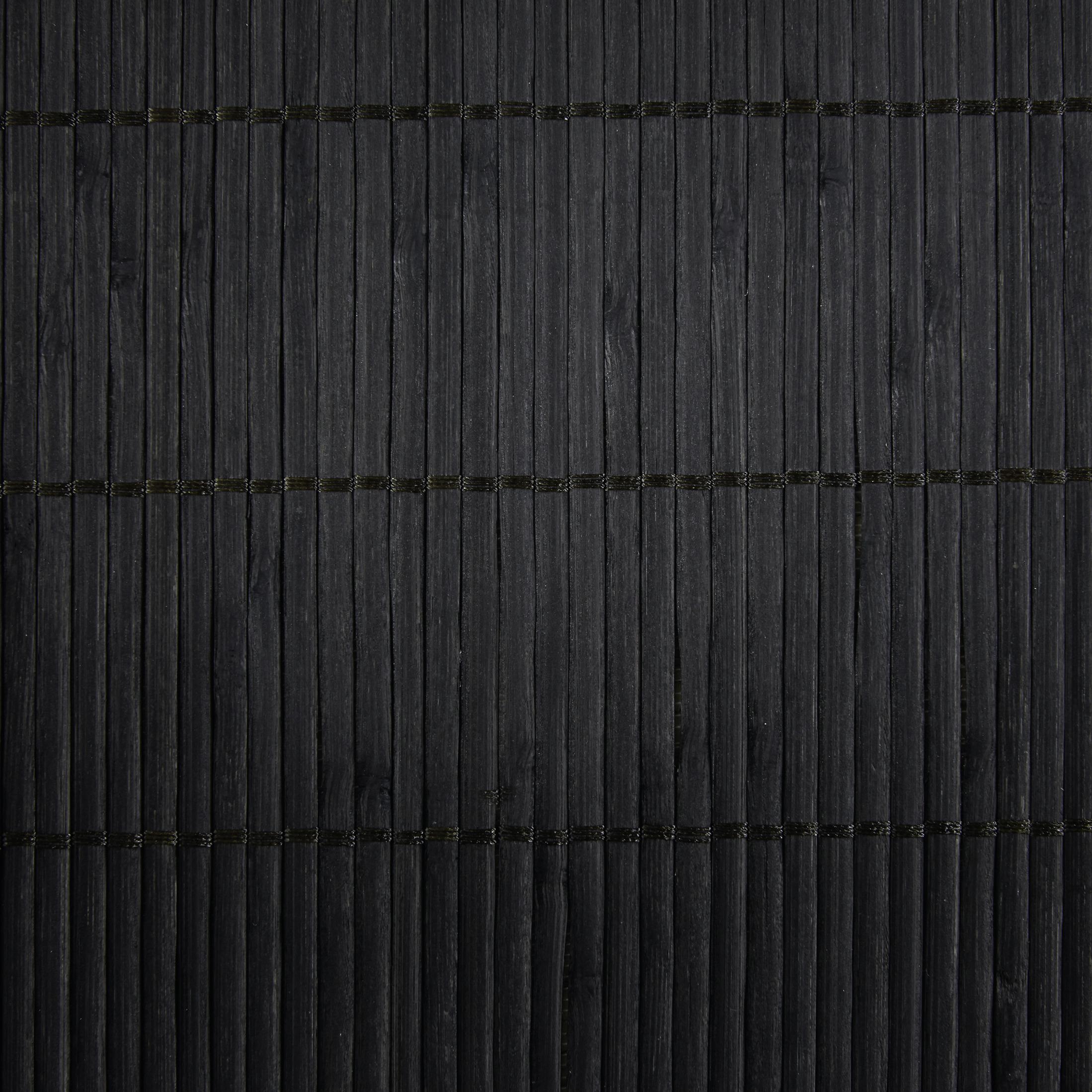Tischset Asia Schwarz - Schwarz, Holz (30/45cm) - Modern Living