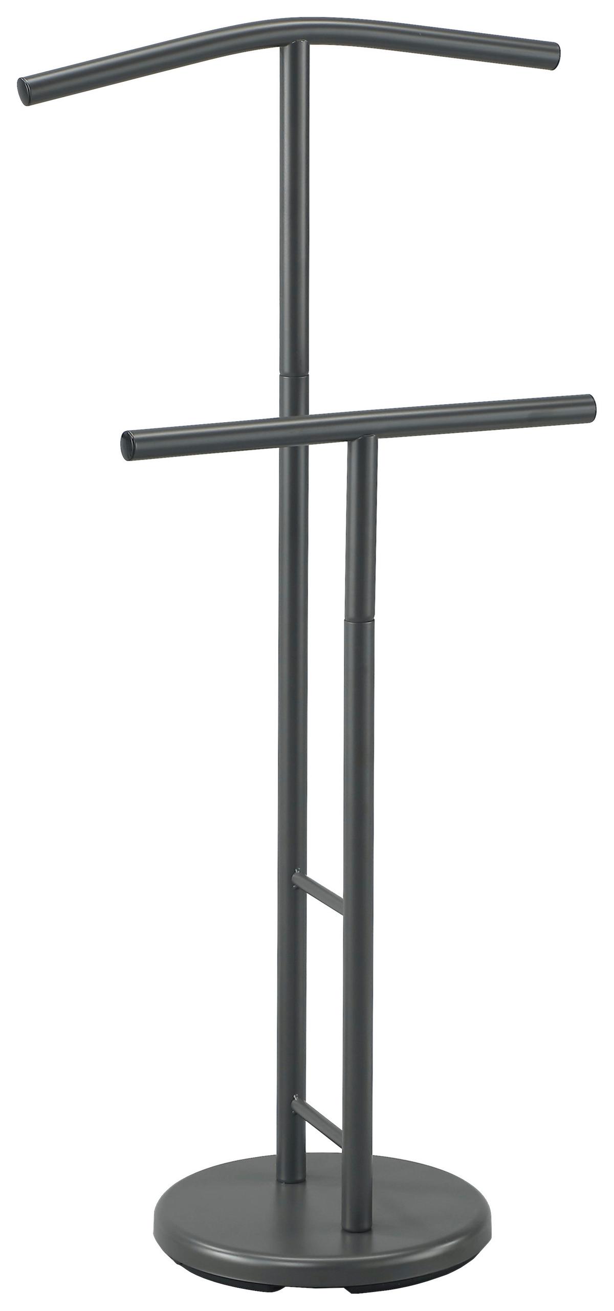Vješalica Za Odijela Belinda - antracit, Moderno, metal (48/105/28cm) - Modern Living