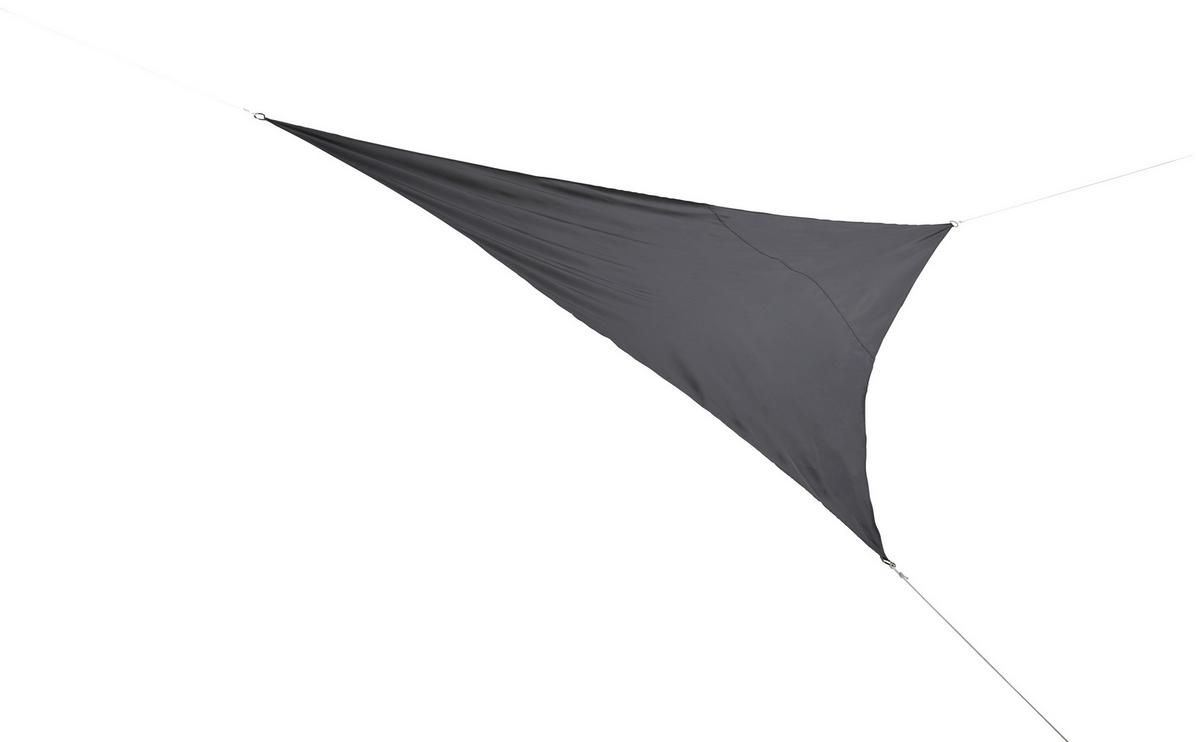 Sonnenblende Tim 1 Dunkelgrau ca. 300x300x300cm - Dunkelgrau, Modern, Textil/Metall (300/300/300cm) - Mömax