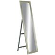 Standspiegel Barock in Silberfarben - Silberfarben, MODERN, Glas/Holz (45/170/5cm) - MÖMAX modern living