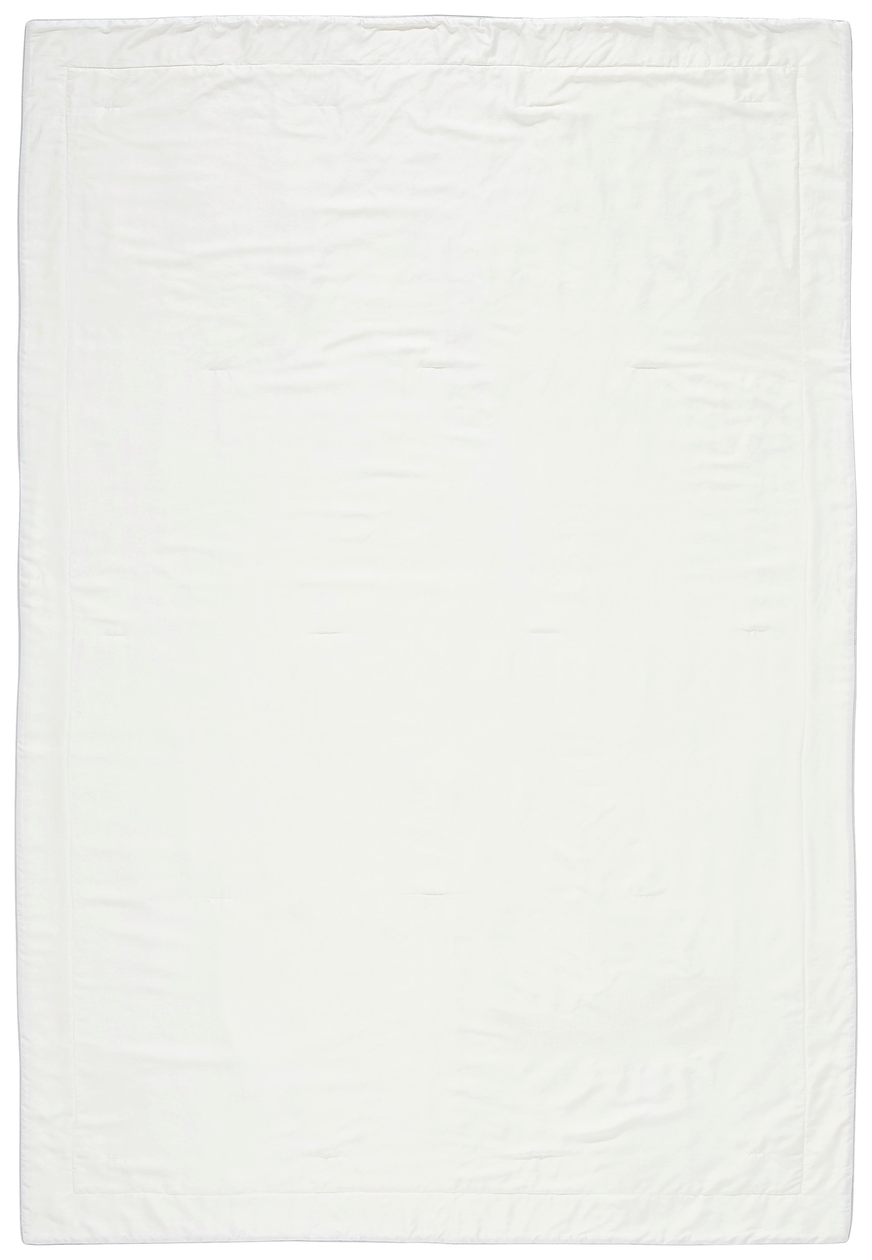KOŁDRA LETNIA ONTARIO - biały, Konventionell, tkanina (155/220cm) - Sleeptex