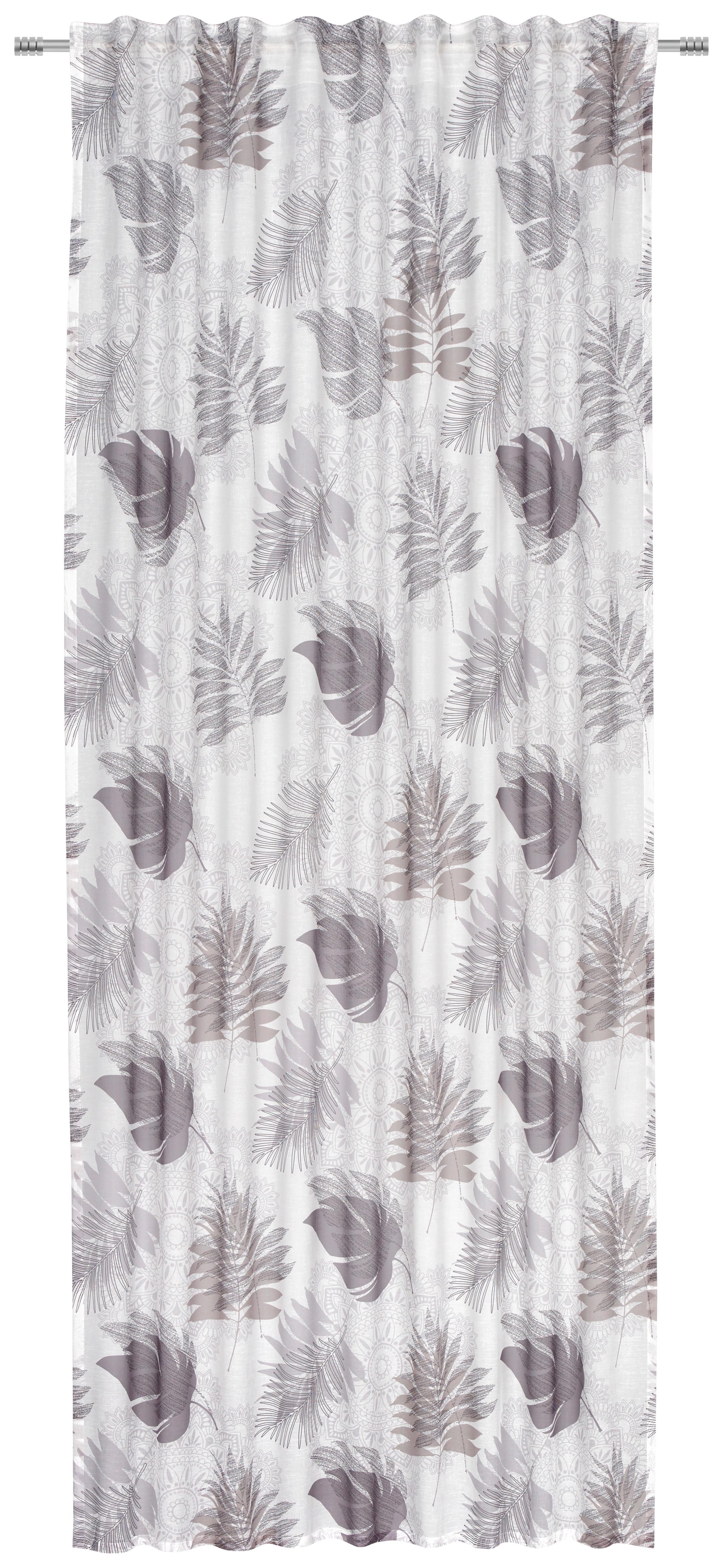 ZASŁONA GOTOWA LASCO - antracytowy, Basics, tkanina (140/255cm) - Esposa