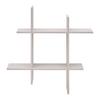 ÉTAGÈRE MURALE LUCIA -SB- - cachemire, MODERN, matériau en bois (80/80/15cm) - Mömax