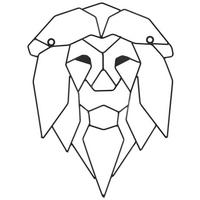 Decorațiune de perete Feline - negru, Basics, metal (35,5/47,5cm) - Premium Living