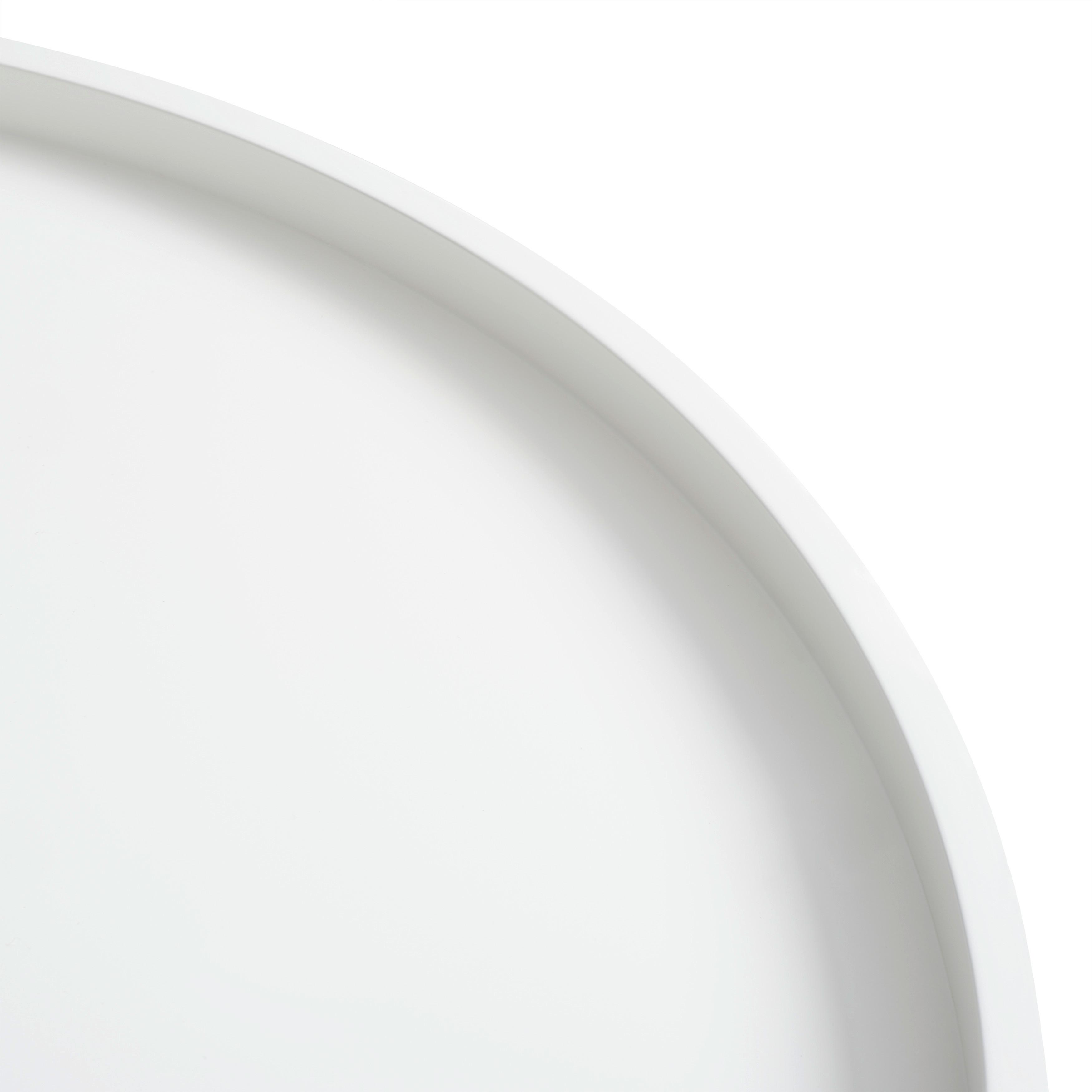 SOFFBORD MALABO - vit/svart, Modern, metall/trämaterial (80/45/80cm) - Premium Living