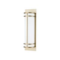 Falilámpa Fe-Fusion2-Pnbr - sárgarézszínű, Konventionell, üveg/fém (43.2/12.7/10.2cm) - Elstead Lighting