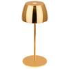 Akku-Tischleuchte Serina Mini Goldfarben max. 2,5 Watt - Goldfarben, MODERN, Kunststoff (8/20cm) - Briloner