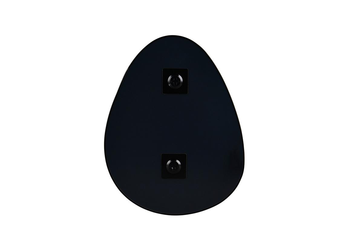 ZESTAW LUSTER VIOLA - czarny, Modern, metal/szkło (28/22/0,4cm)