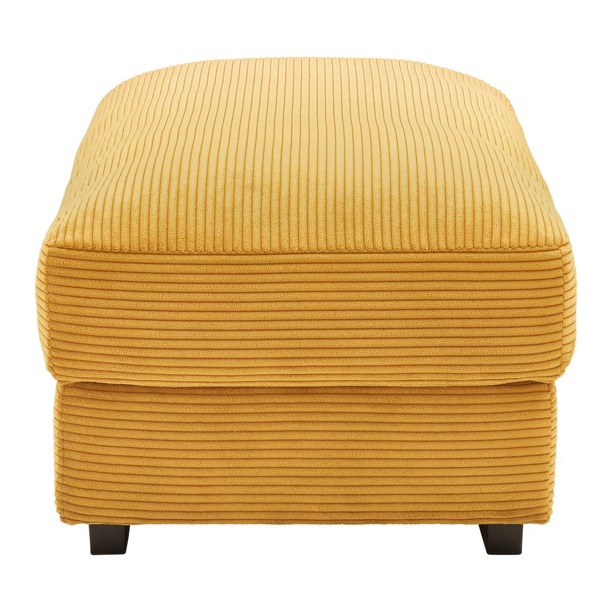Hocker Pedro in  Messingfarben - Senfgelb, MODERN, Textil (60/46/110cm) - Mömax