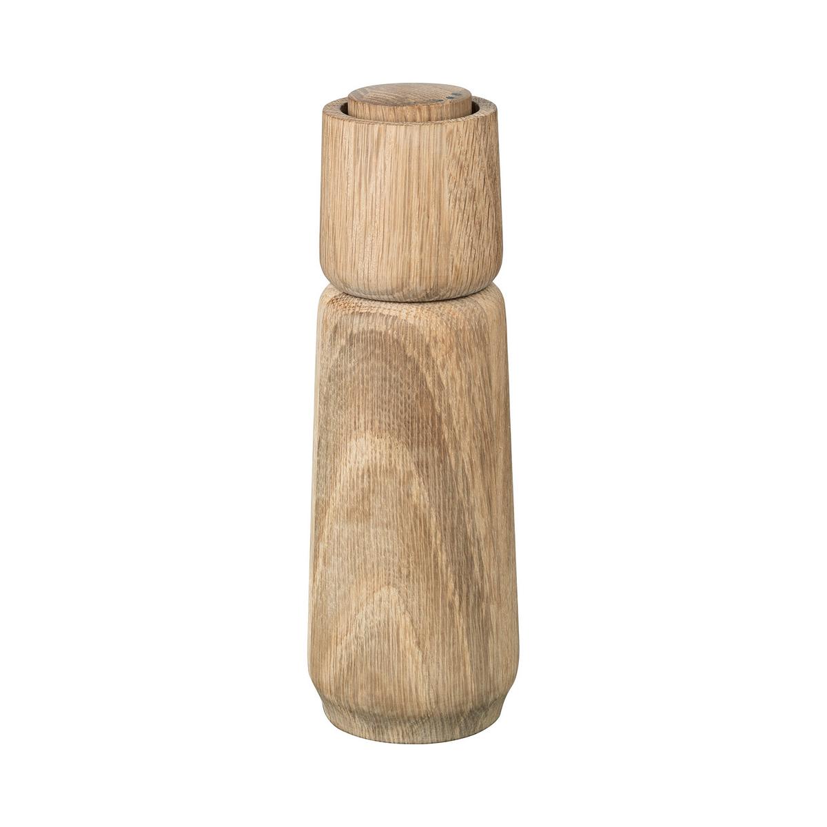 MŁYNEK DO SOLI LUB PIEPRZU 64267 - jasnobrązowy, Konventionell, drewno/ceramika (5/16cm) - Blomus