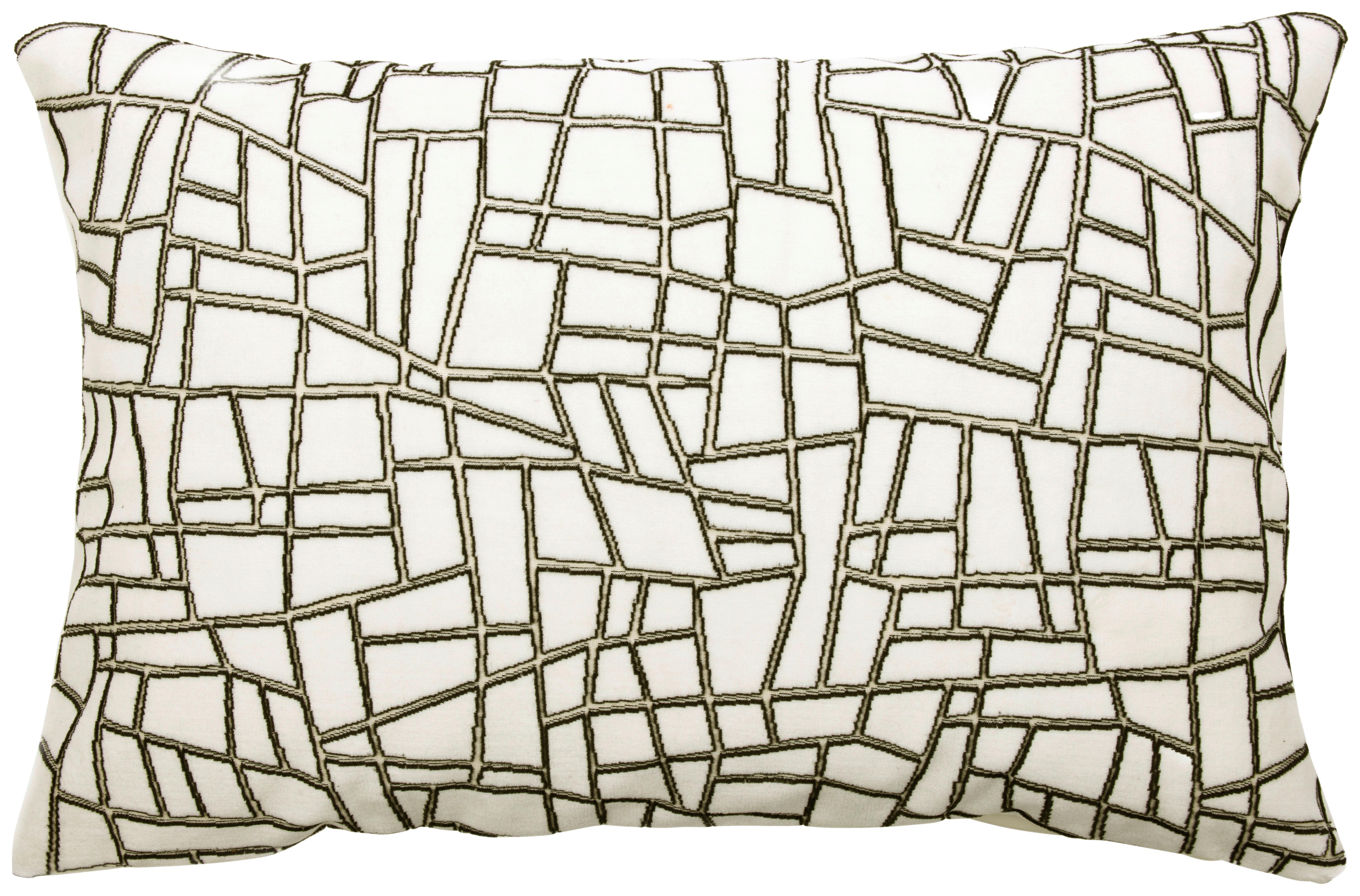 Kissenhülle Georg Perlmutt ca. 40x60cm - Perlmutt, Textil (40/60cm)