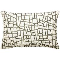 Kissenhülle Georg Perlmutt ca. 40x60cm - Perlmutt, Textil (40/60cm)
