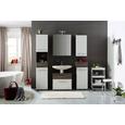 Oberschrank Weiß/Braun - Dunkelbraun/Alufarben, KONVENTIONELL, Holzwerkstoff/Metall (40 78 22cm) - Premium Living Oberschrank Weiß/Braun - Dunkelbraun/Alufarben, KONVENTIONELL, Holzwerkstoff/Metall (40 78 22cm) - Premium Living