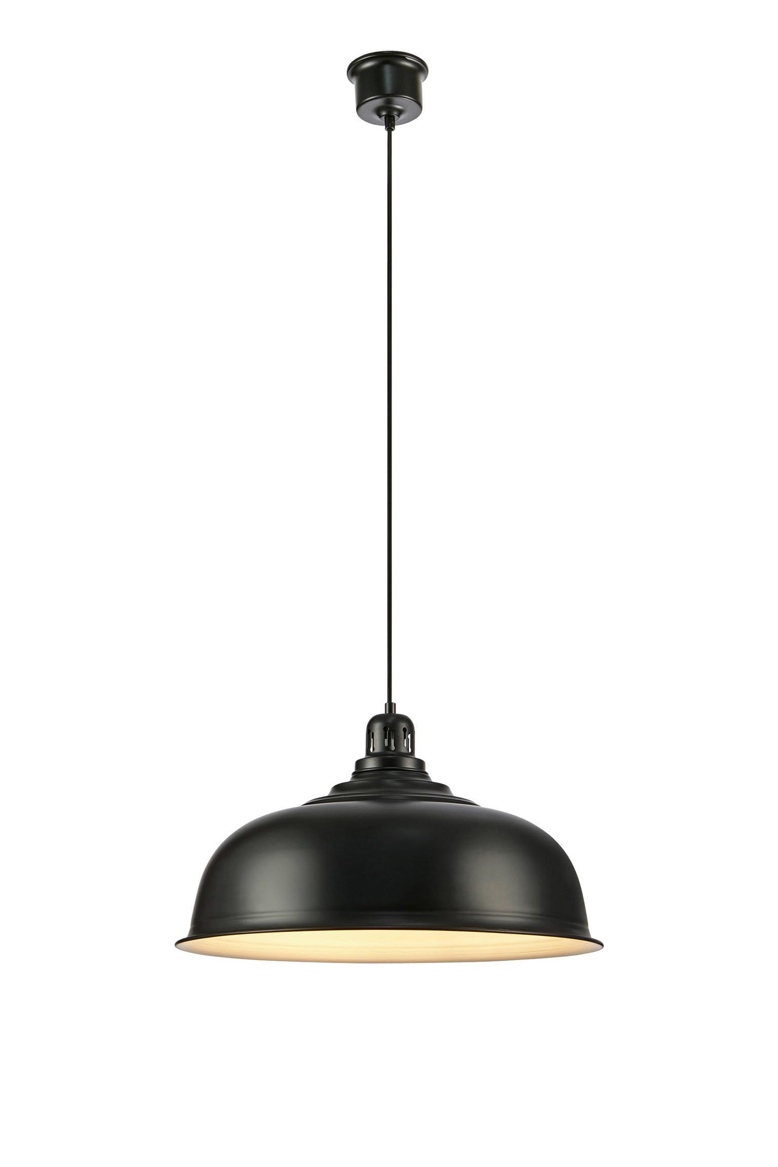 Deckenleuchte Port Large max. 40 Watt dimmbar - Schwarz, Basics, Metall (50/50/29cm) - Markslöjd