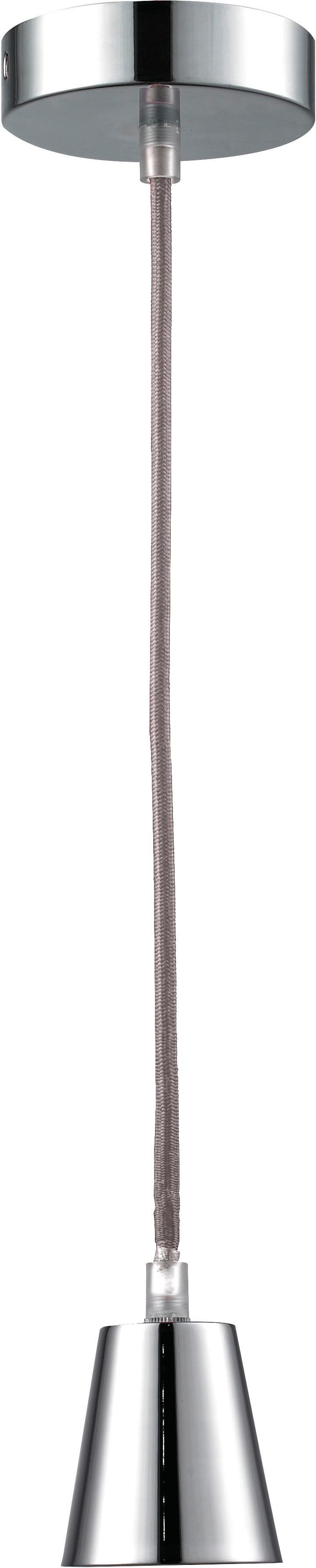 Függeszték Kordula - szürke, textil/fém (100/10/10cm) - Modern Living
