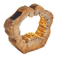 LED-Außenleuchte Krissy max. 0,06 Watt - Braun, Konventionell, Kunststoff (20,5/17,3/6,5cm) - Modern Living