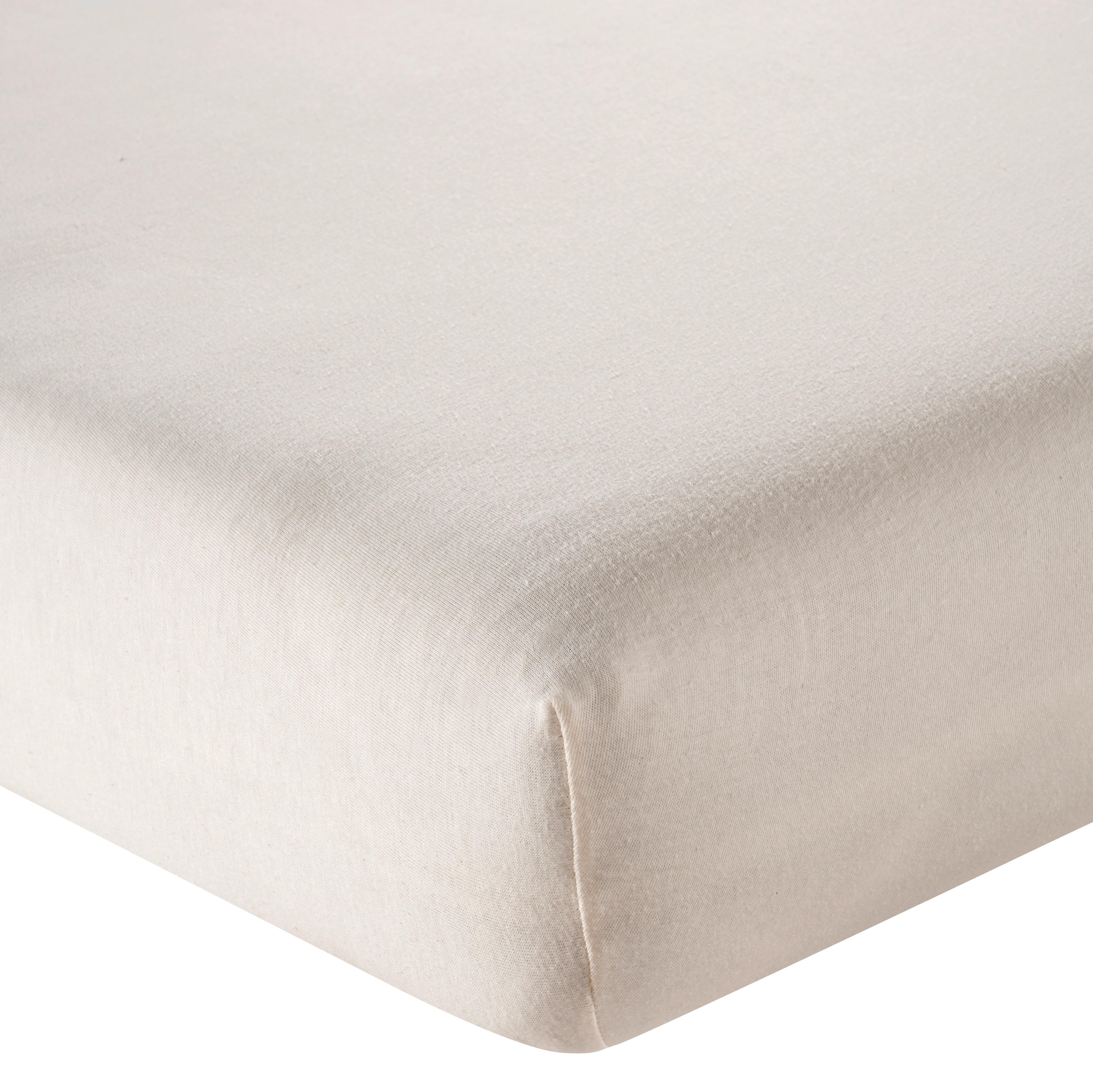 Spannleintuch Basic Beige ca. 140-160x200cm - Beige, Modern, Textil (140/200cm) - Modern Living