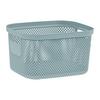 Coșuleț pentru depozitare Stine - M - albastru, Modern, plastic (27/21,5/15cm)