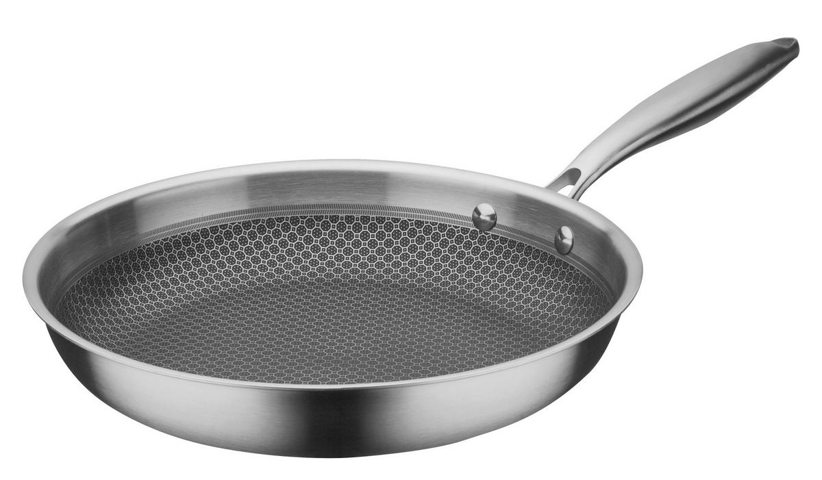 Ponev Inoxxa - barve nerjavečega jekla, Basics, kovina (28cm) - GSW