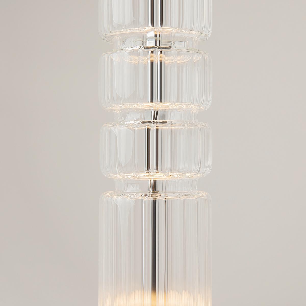 Pendelleuchte Mod272pl-L12ch3k - Chromfarben, Design, Metall (8/384cm) - MAYTONI