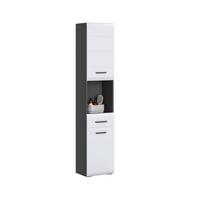 Visoki Element Pearl New - bijela/antracit, Konvencionalno, drvni materijal/plastika (40/188,5/29,6cm)