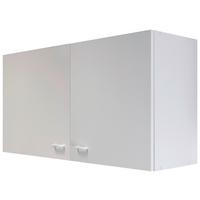 Kuhinjski Gornji Element Speed  H 100 W - bijela, Konvencionalno, drvni materijal/plastika (100/54,8/32cm) - Based