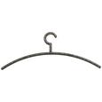 Kleiderbügel Grau - Grau, Kunststoff (46/18/1cm) - Mömax modern living Kleiderbügel Grau - Grau, Kunststoff (46/18/1cm) - Mömax modern living
