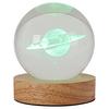 LAMPE DÉCORATIVE LED MONI - Transparent/couleur naturelle, ROMANTIK / LANDHAUS, matériau en bois/matière synthétique (8/9,5cm) - Mömax