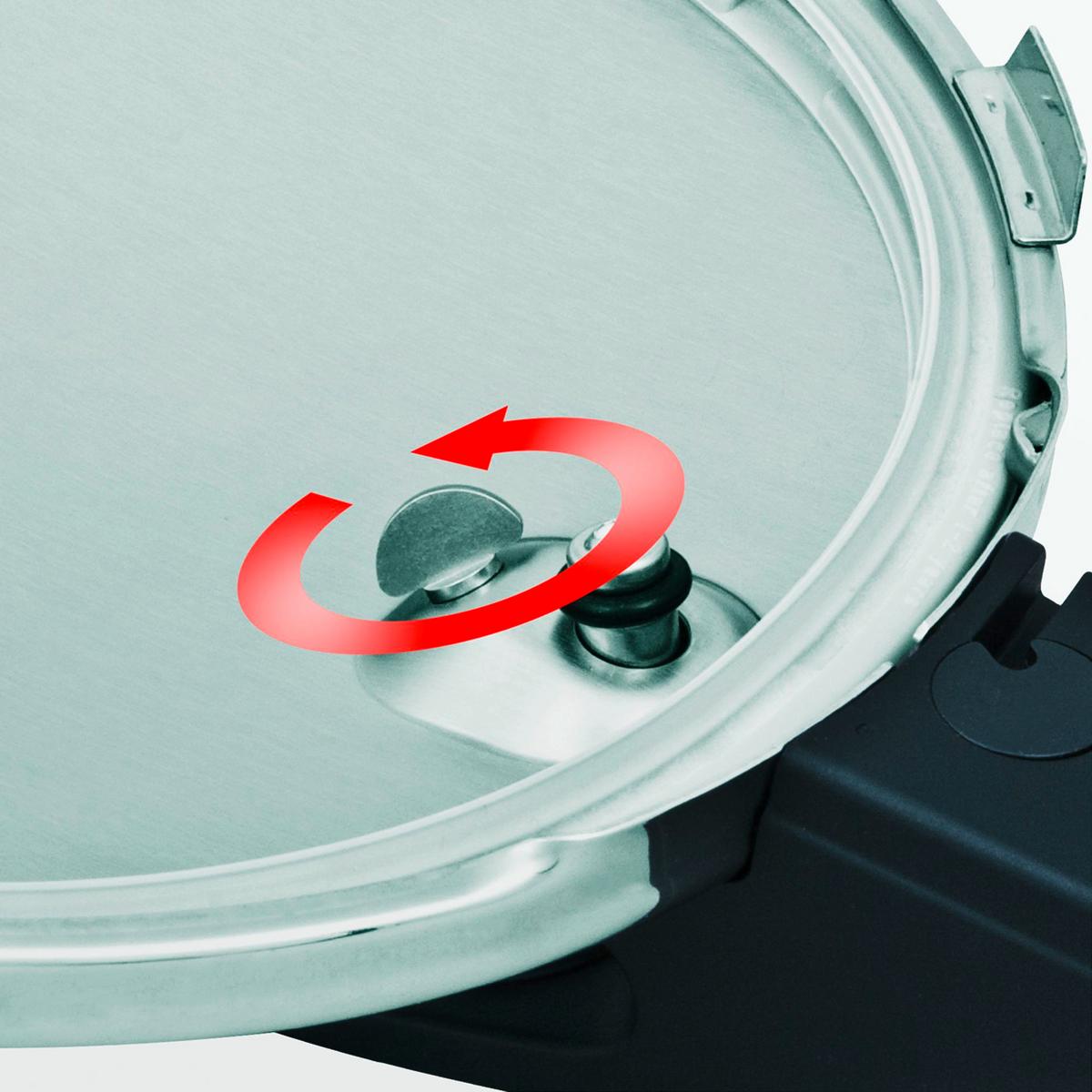 SZYBKOWAR 602-810-10-000/0 FISSLER - kolor srebrny, Basics, metal (26cm) - Fissler