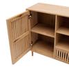 SIDEBOARD BARCELONA -EXKLUSIV- - guldfärgad/naturfärgad, Lifestyle, metall/papper (142,8/90/40cm) - Mömax