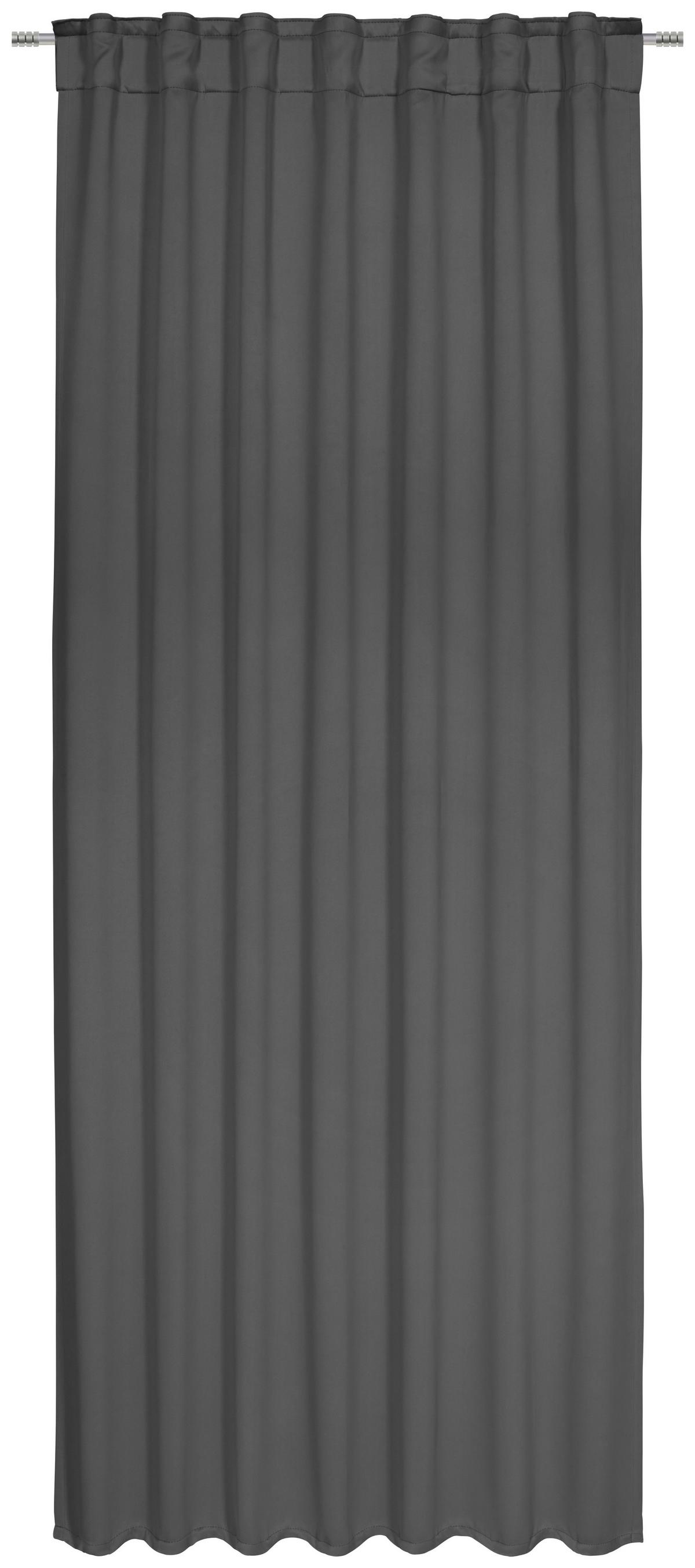Sötétítőfüggöny Riccardo - antracit, Modern, textil (140/245cm) - Premium Living