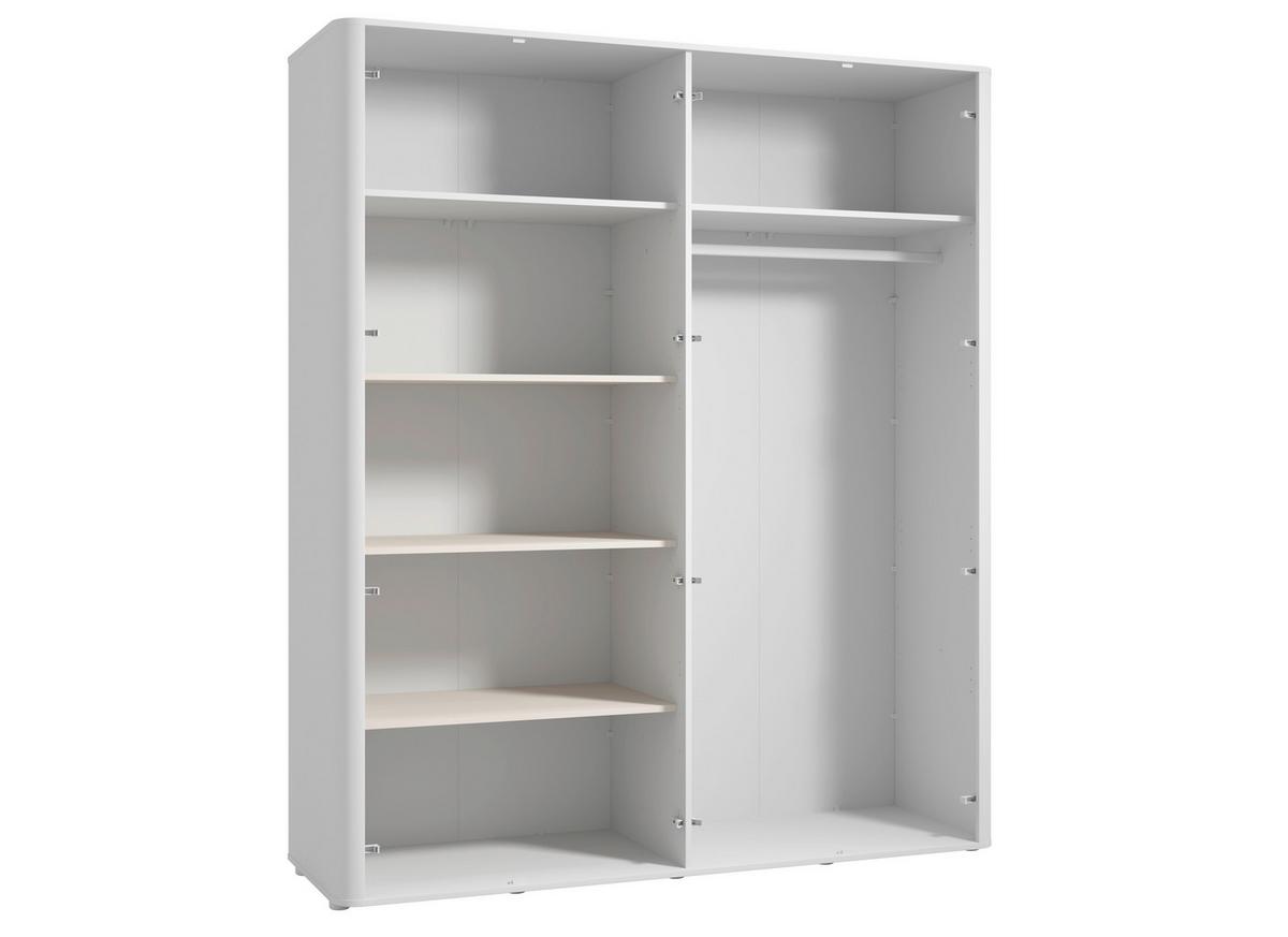 3db-os Polc Szett Serdica Szekrényhez - kasmírszínű, faalapú anyag (87/1,5/47cm)