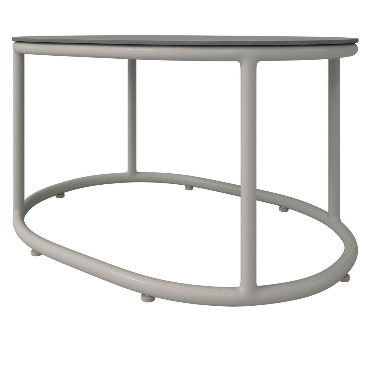 Loungegarnitur Alvina Outdoorstoff/Metall +Abdeckung - Creme, MODERN, Kunststoff/Textil (259/74/199cm) - Bessagi Garden