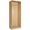 GARDEROBSSTOMME UNIT -BASED- - ekfärgad, Modern, trämaterial (91,1/242,2/56,5cm) - Based