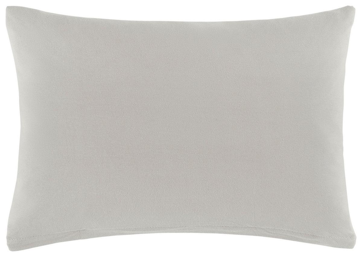Kissenhüllen-Set Basic Hellgrau ca. 40x60cm, 2er Set - Hellgrau, MODERN, Textil (40/60cm) - Modern Living
