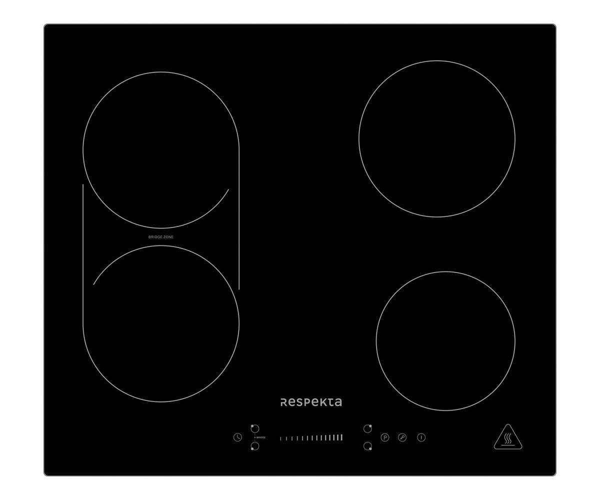 Backofenset ASET1406600l ca. 59,5/59,5/56,5cm Edelstahl - Edelstahlfarben/Schwarz, Trend, Glas/Metall (59,5/59,5/56,5cm) - Respekta