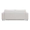 BÄDDSOFFA AGNETA -BASED- - beige/svart, Modern, metall/trä (200/83/97cm) - Based