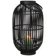 Laterne Palma Schwarz 30x50 cm - Schwarz, Glas/Holz (30/50cm) - Mömax modern living Laterne Palma Schwarz 30x50 cm - Schwarz, Glas/Holz (30/50cm) - Mömax modern living