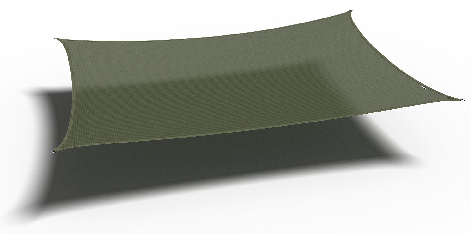 Sonnensegel Coolfit Grün - Grün, MODERN, Kunststoff (300/1/400cm) - Gardenson