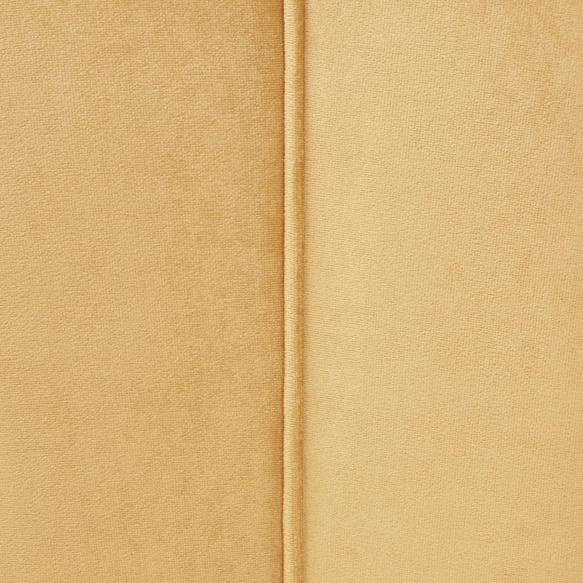 FOTEL JENNY - kolor złoty/curry, Trend, metal/tkanina (83/87/76cm) - Xora