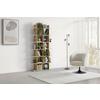 HYLLA OTTO PLUS -EXKLUSIV- - kashmir/ekfärgad, Modern, trämaterial (79,8/175,2/25,5cm) - Mömax