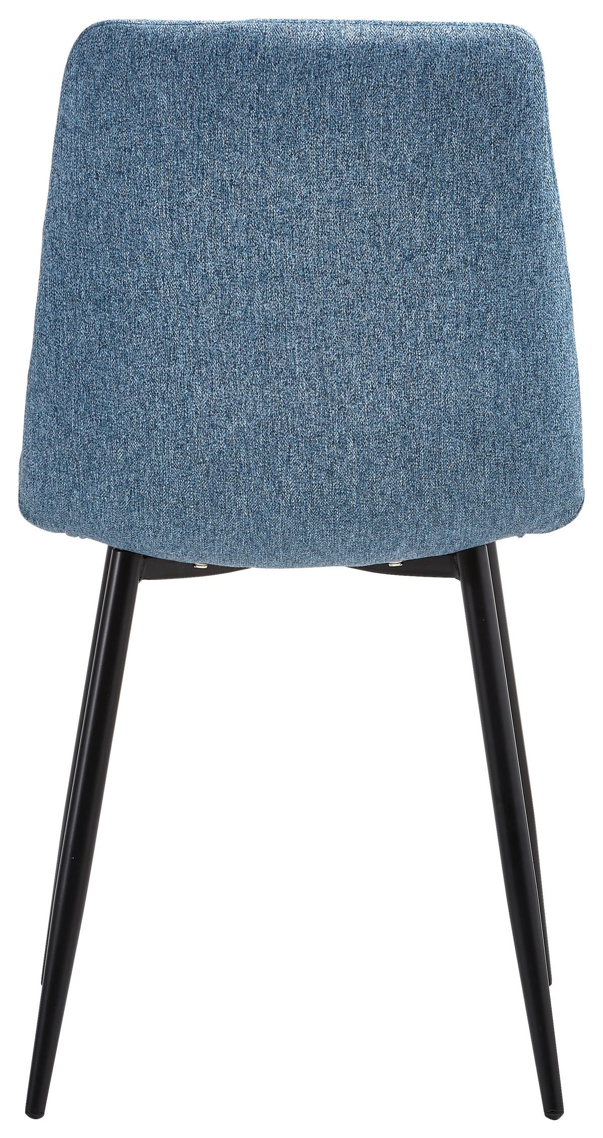 KRZESŁO EMPOLI - niebieski/czarny, Lifestyle, metal/tkanina (44,5/86/54,5cm) - Livetastic