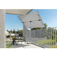 Ampelschirm Novara ca.190x188x140 cm Hellgrau - Anthrazit/Hellgrau, Basics, Textil/Metall (190/188/140cm) - Schneider