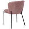 STOL EMILY - pink/svart, Lifestyle, metall/trä (55/79/59cm) - Mömax