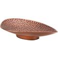 Dekoschale Masai in Kupferfarben - Kupferfarben, LIFESTYLE, Metall (22/15/3,5cm) - MÖMAX modern living