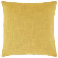 Kissenhülle Leinenoptik in Gelb ca.40x40cm - Messingfarben, Textil (40/40cm) - Premium Living